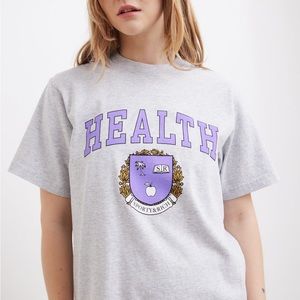 Sporty & rich diana tshirt in grey